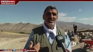 Van'da takılarıyla gömülmüş Urartulu kadın mezarı ortaya çıkarıldı