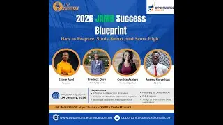 2026 JAMB Success Blueprint | How to Prepare, Register & Study Smart for JAMB