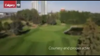 Calgary Golf - courtesy and proper attire