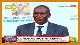 Ministry of Health Director-General Dr. Patrick Amoth explains what self quarantine means