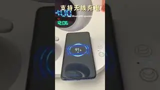 Multifunctional bedside lamp, which is equipped with a time display