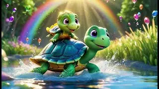 The Sleepy Turtle Missed the Splash | Kids Songs & Nursery Rhymes