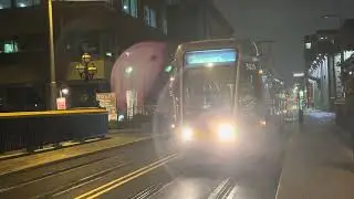 LUAS Tram Number 3025, George&rsquo;s Dock 