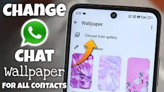 How to Change WhatsApp Chat Wallpaper for All Contacts