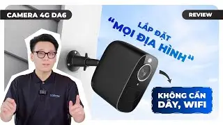 DA6 DOSCOM - Camera ngo&agrave;i trời sử dụng sim 4G pin 30 ng&agrave;y