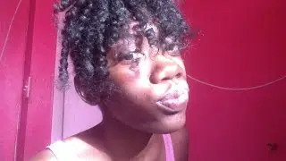 Easy Pinup Hairstyle with Crochet Bangs | Natural Hair