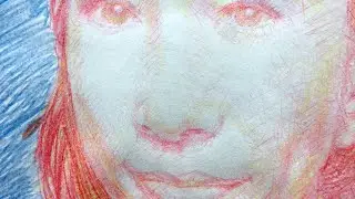 DRAWING USING STAEDTLER MECHANICAL PENCIL COLOURED LEAD-karenmok