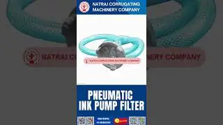 Pneumatic Ink Pump Filter for High-Speed Carton Printing | Natraj Corrugation Machine