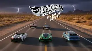 Hot Wheels Hybrid Speed Cinematic | Nevada Desert Highway Chase