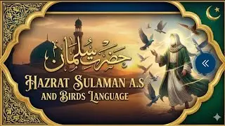 Hazrat suleman A.S & birds language .