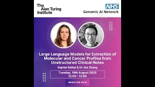 August 2025 Clinical AI Interest Group with Sophie Ratkai and Joe Zhang