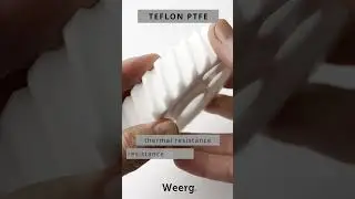 Teflon PTFE: A World of Innovation and Flexibility #reels #cncmachining #cnconline