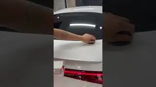 Polishing Mercedes Benz Eqs 450 paint surface with Fireball wax #wax #ecarpro