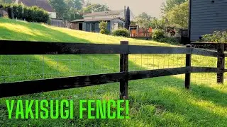 Yakisugi Fence - Another Shou Sugi Ban Project!