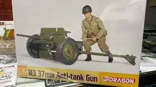 M3 37MM Anti-Tank Gun open box review