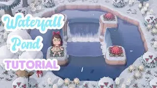 ✨Waterfall Pond Tutorial✨| Animal Crossing New Horizons