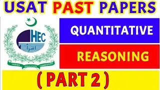 HEC USAT QUANTITATIVE REASONING SECTION solved part 2