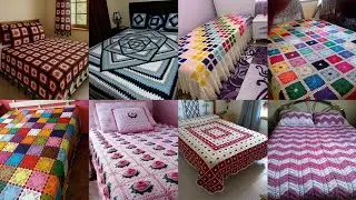 Soft Comfort | Beautiful Crochet Bed Sheet Ideas