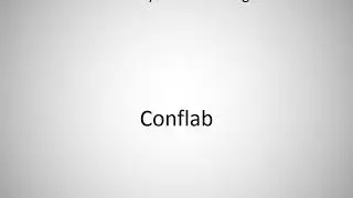 How to say Conflab in English?