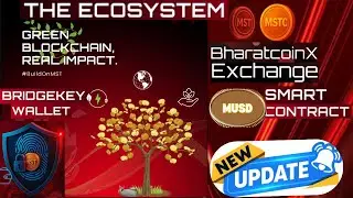 Ep. -62 MST Blockchain Ecosystem BharatCoinX MUSD Stable coin coming soon | MSTC Coin | Jio Coin |