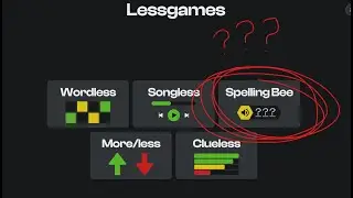 Lessgames has a new feature??