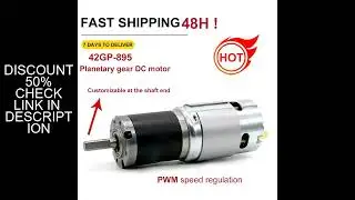 hanpose 42GP-895 DC reduction motor, 12v24V planetary gear, high-power, high torque, high-speed moto