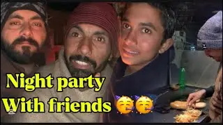 اِتنی سردی  میں پارٹی کھانے کا بھی کوئی حال نہیں 