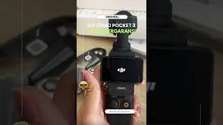 DJI Osmo Pocket 3 Ini Bikin Vlog Langsung Cinematic! 😱 Kamera Kecil, Hasil Pro! #shorts