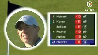 Cam Rory Mcilroy Score Board Third Round Alfred Dunhill Links Championship 2022