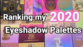 RANKING MY 2020 PALETTES!! FAVES AND FLOPS