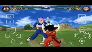 Goku (Criança) vs. Trunks do Futuro - Modo Duelo - DBZ BT4 | XENO BALL