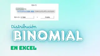 Binomial Distribution in Excel: Probabilities with an applied case