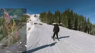 Skiing On Aspen Mountain FULL RUNS with MAP Part 4