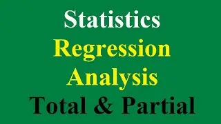 Total and Partial Regression Analysis | Simple &ndash; Linear & Multiple Regression Analysis