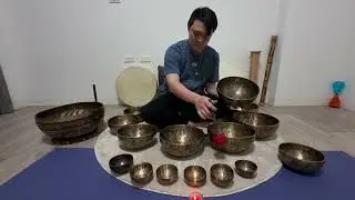 頌缽聲音療癒｜釋放累積的緊繃・回到自然呼吸 Singing Bowl Sound Healing | Releasing Tension | Natural Breathing