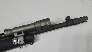 Ruger Scout Surefire light mount mod @OnTheScout