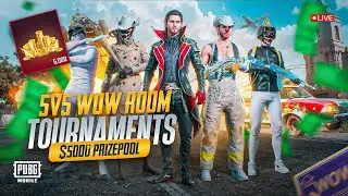 max 5v5 WOW Tournament || Day 2  ||  PUBGMOBILE