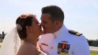 Aaron and April Wedding Highlights (USS Alabama) - April 4th 2015
