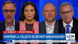 Montr&eacute;al: &agrave; quelle fr&eacute;quence ramasser les d&eacute;chets? | D&eacute;bat municipal 2025