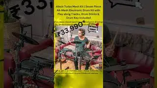 || Alesis Turbo Mesh Kit | Seven Piece All-Mesh Electronic Drum Kit || Secret Mrs. || #shorts