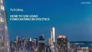 TUTORIAL: How to use Load Forecasting in Enoro Utilytics