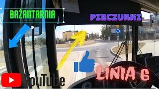 BIAŁYSTOK LINIE AUTOBUSOWE KPKM  2023 LINIA 6 BAŻANTARNIA  -  PIECZURKI