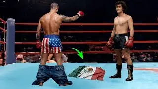 RECHAZÓ a su patria Mexicana FRENTE a una LEYENDA y le dieron una PALIZA patriótica por TRAIDOR...