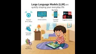 What is LLMs large language models and how Powering Your Daily Life | Magical Kids Animation