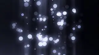 glowing blue bokeh particles   free HD overlay