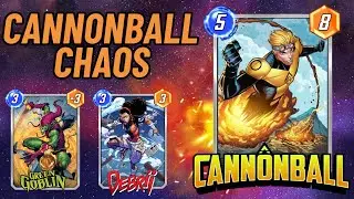 Cannonball Chaos: Mastering MARVEL SNAP Lane Control Like a Pro!