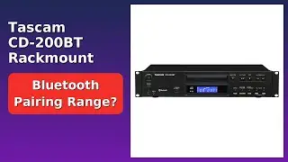 REVIEW (2025): Tascam CD-200BT Rackmount Player. Features.