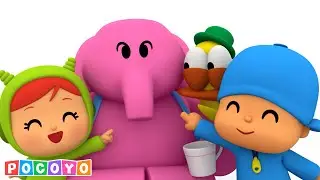 👋 Pocoyo has One Little Finger! | Animaj Kids - Sing Along & DANCE! | Pocoyo Songs