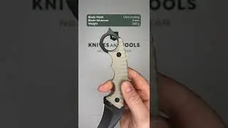 B&ouml;ker Plus Spike Karambit 02BP0010, Black 440A, Desert Tan G10, karambit fixed knife