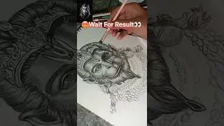 Hanuman Ji Drawing,🌸❤️👆 (Jai Shree Ram)🙏 #ams #drawing #trending #shorts #ytshorts #sketch #hanuman